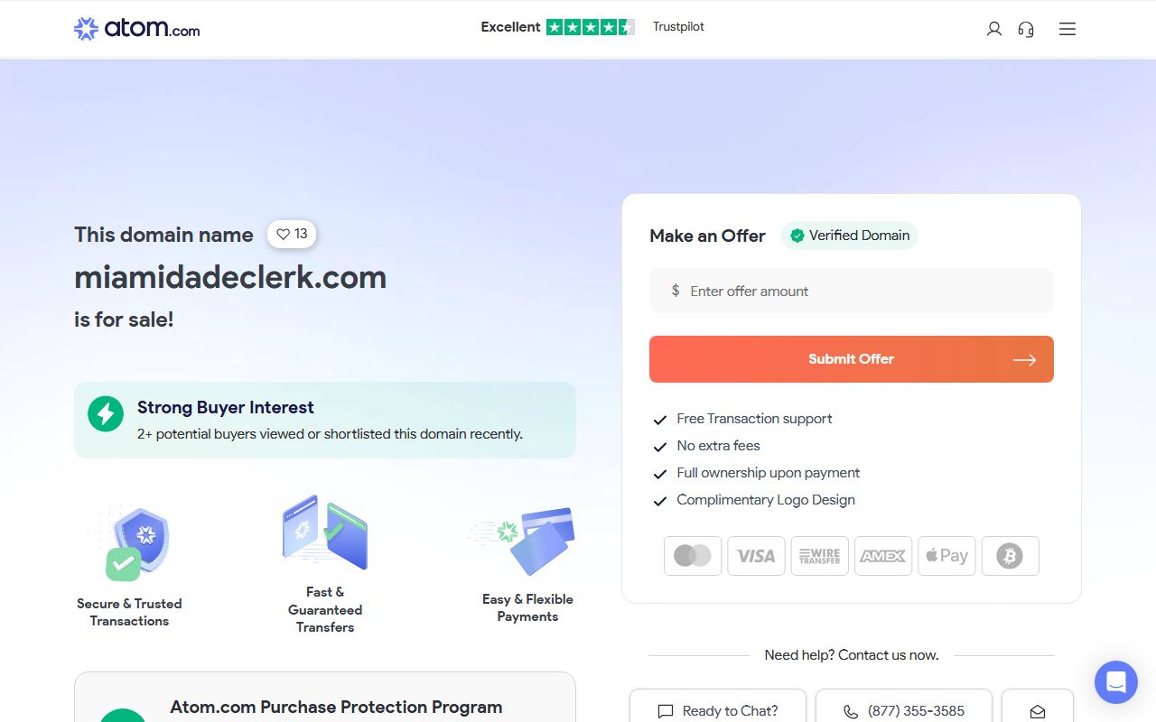 Miami-Dade County Clerk of Court homepage for civil court records